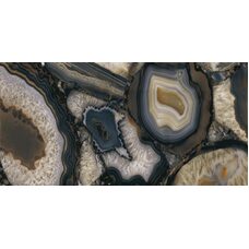 Плитка 162*324 Level Marmi Agate Black B Full Lap Mesh-Mounted 12 Mm Elx3