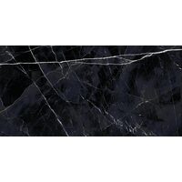 Плитка 162*324 Level Marmi Calacatta Black B Nat Mesh-Mounted 12 Mm Elwu