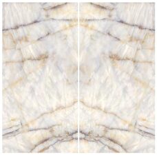 Плитка 162*324 Level Marmi Crystal Ivory A Full Lap Mesh-Mounted12 Mm Enld