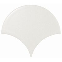 Плитка 10,6*12 Scale Fan White Matt 21977