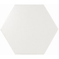Плитка 10,7*12,4 Scale Hexagon White Matt 21767