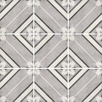 Плитка 20*20 Art Nouveau Inspire Grey 24415