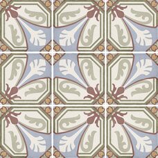 Плитка 20*20 Art Nouveau Viena  Colour 24404