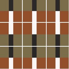 Плитка 20*20 Bauhome Band Warm 27687