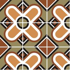 Плитка 20*20 Bauhome Blume Warm 27697