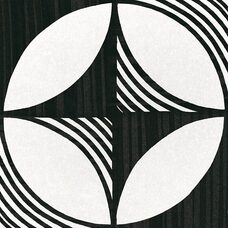Плитка 20*20 Caprice Deco Compass B&W 22123