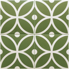 Плитка 20*20 Rivoli Bergen Verde 30710