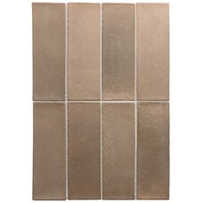 Плитка 5*15 Miyako Amber Brown 32392