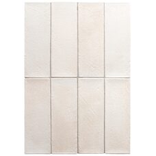 Плитка 5*15 Miyako Chalk White Mat 32388