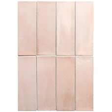 Плитка 5*15 Miyako Crystal Pink Gloss 32325