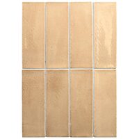 Плитка 5*15 Miyako Golden Ochre Gloss 32326