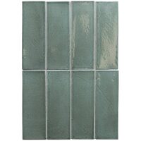 Плитка 5*15 Miyako Oil Blue Gloss 32328