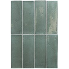 Плитка 5*15 Miyako Oil Blue Gloss 32328