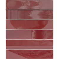 Плитка 6*30 Wadi Decor Garnet 30170