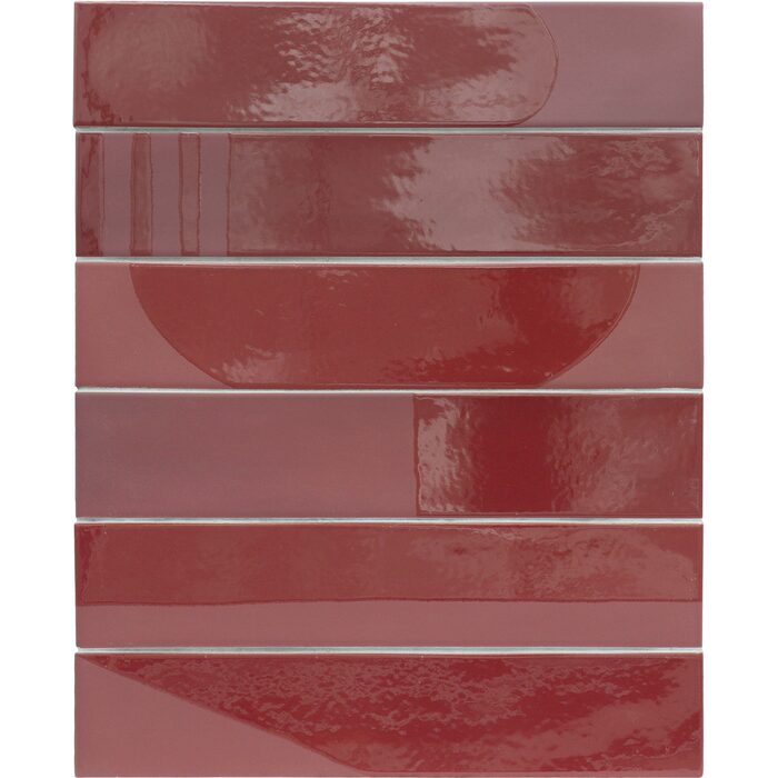 Плитка 6*30 Wadi Decor Garnet 30170
