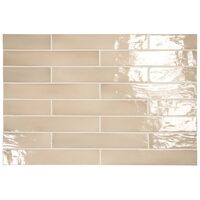Плитка 6,5*40 Manacor Beige Argile 26923