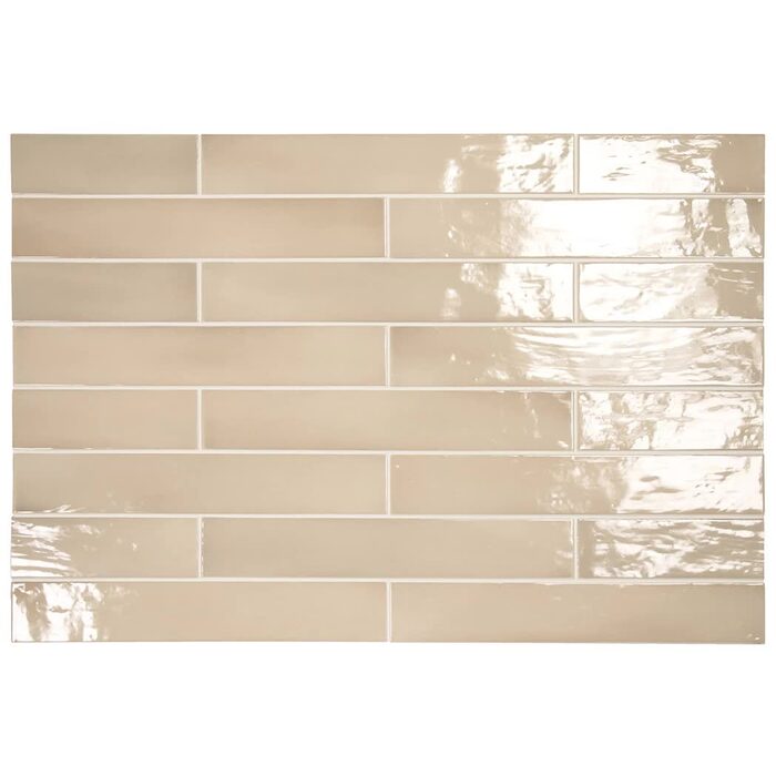 Плитка 6,5*40 Manacor Beige Argile 26923