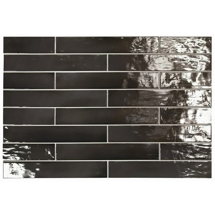 Плитка 6,5*40 Manacor Black 26926