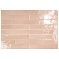 Плитка 6,5*40 Manacor Blush Pink 26924