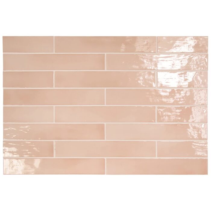 Плитка 6,5*40 Manacor Blush Pink 26924