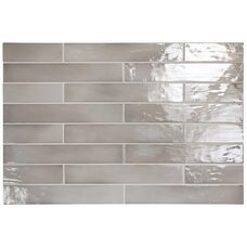 Плитка 6,5*40 Manacor Mercury Grey 26927