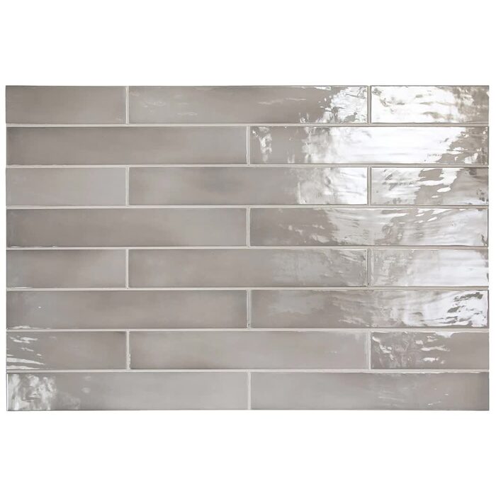 Плитка 6,5*40 Manacor Mercury Grey 26927
