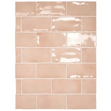Плитка 7,5*15 Manacor Blush Pink 26904