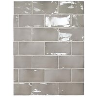 Плитка 7,5*15 Manacor Mercury Grey 26907