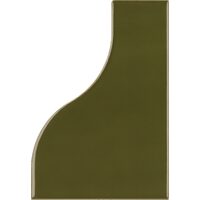 Плитка 8,3*12 Curve Garden Green Glossy 28850