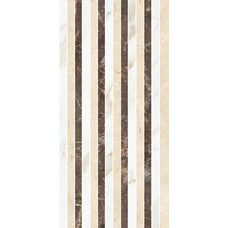 Плитка 60*120 Majestic Decori Noblesse Oro/Crema/Bruno Rett 9 Mm