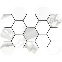 Декор 32,5*22,5 Cr. Cellini M Blanco Hexagonos