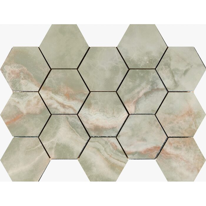 Декор 32,5*22,5 Cr Lux Noor Apple Hexagonos