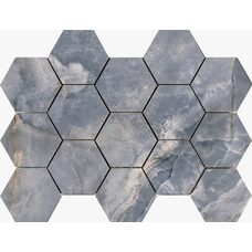 Декор 32,5*22,5 Cr Lux Noor Berry Hexagonos