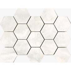 Декор 32,5*22,5 Cr Lux Noor White Hexagonos