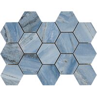 Декор 32,5*22,5 Hexagonos Cr.lux Ossola Blue- Уцінка