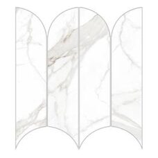 Мозаїка 28*31 Incanto Calacatta Nobile Glossy Mosaico Ventaglio R9Ce