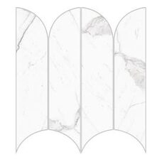 Мозаїка 28*31 Incanto Statuario Venato Glossy Mosaico Ventaglio R9Cf