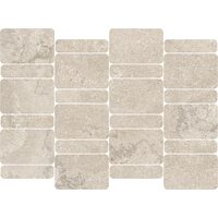 Мозаїка 29*39 Stoneplay Mosaico Domino Cliff Beige Rczz