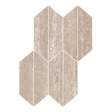 Мозаїка 29,4*40,7 Realstone Travertino Vein Noce Mosaico Losanga Rcld
