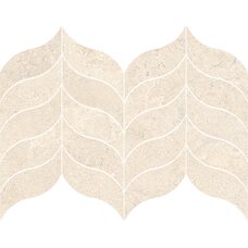Мозаїка 31*39 Stoneplay Mosaico Foglia Mayenne Avorio Rd0A