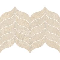 Мозаїка 31*39 Stoneplay Mosaico Foglia Mayenne Beige Rd09