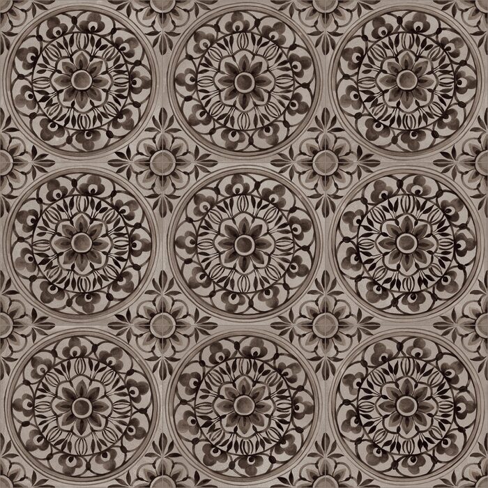 Плитка 20*20 Amuri Decoro Pizzo Grigio Rc7U