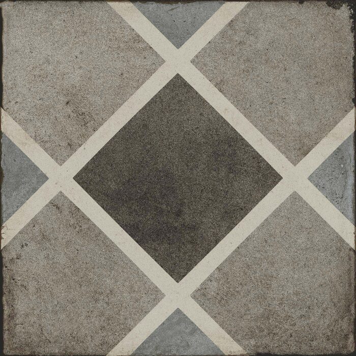 Плитка 20*20 Ottocento Decoro Tappeto 1 Talco R86Z