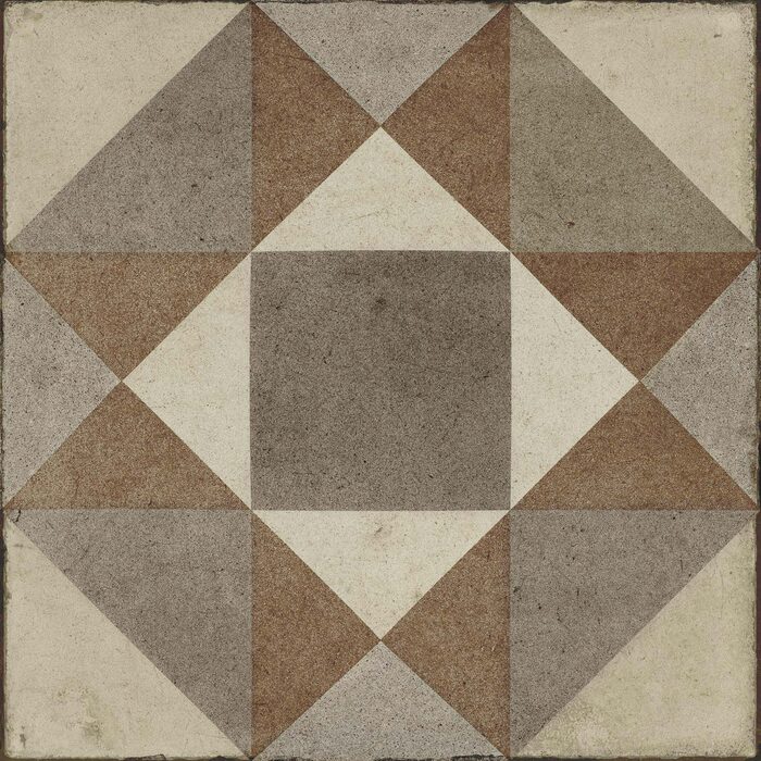 Плитка 20*20 Ottocento Decoro Tappeto 3 Ambra R86T