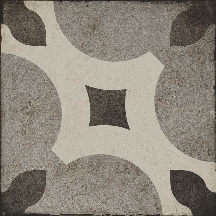 Плитка 20*20 Ottocento Decoro Tappeto 6 Talco R87E