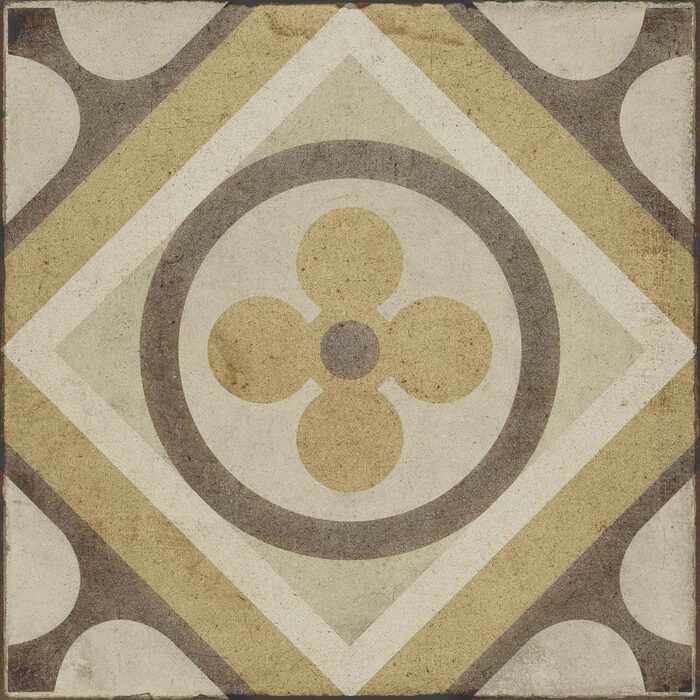 Плитка 20*20 Ottocento Decoro Tappeto 7 Ambra R86X