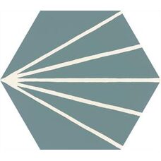 Плитка 21*18,2 Stratford Decoro Tratto Green R8Yt