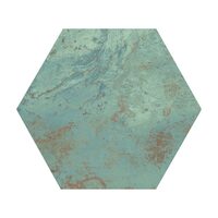 Плитка 25*29 Zinc Green Natural Hexagon