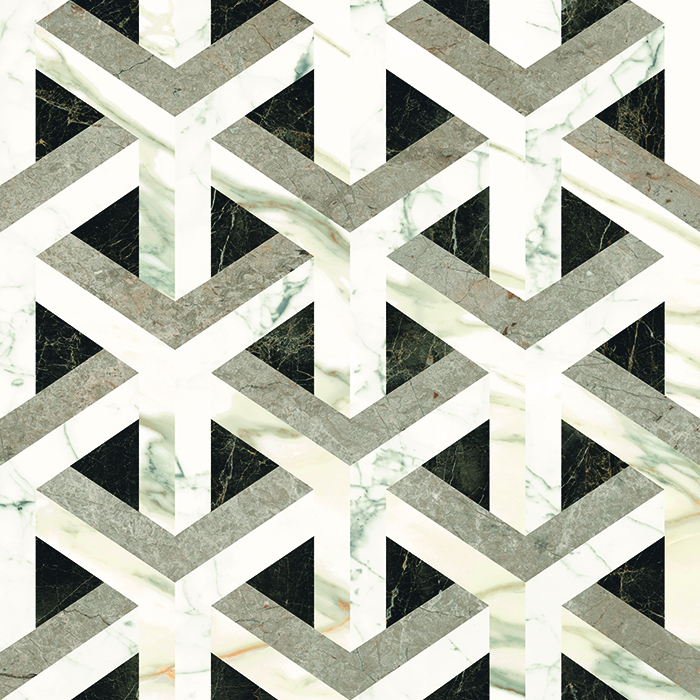Плитка 59,55*59,55 Wild Forest Grey Decor Polished