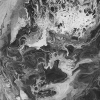 Плитка 89,46*89,46 Fluid Black Natural